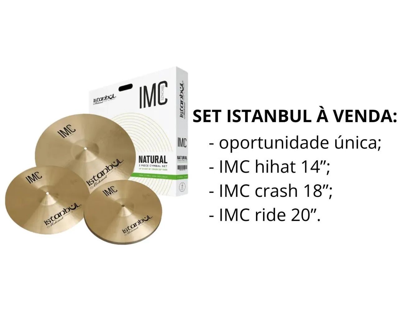 Kit de pratos Istanbul IMC Bronze Natural - Oportunidade única!