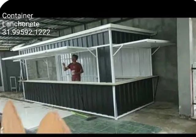 Container estilo lanchonete pronta entrega ou sob encomenda super promoção SP - Foto 4