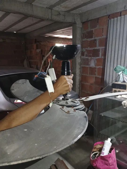 Ventilador de teto com controle remoto  - Foto 2