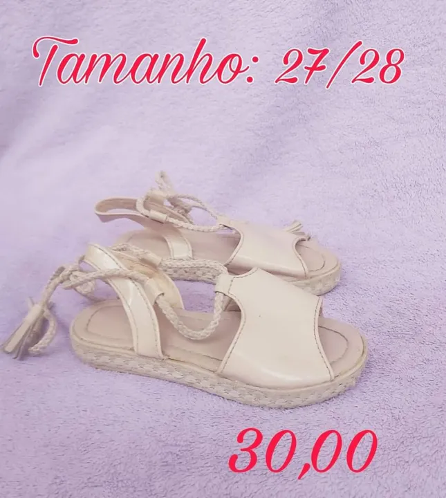 Sandalia infantil menina