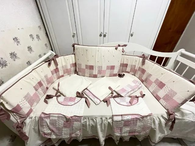 Conjunto para berço 8 peças - Foto 3