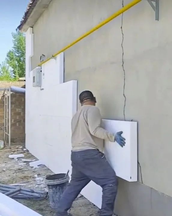 Placas de isopor para parede - isolamento 