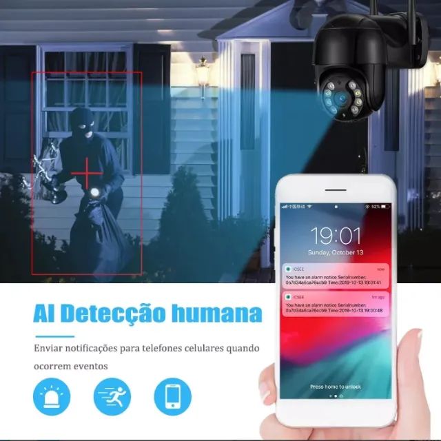 Camera Smart 4mp a Prova Dágua - Lançamento - Foto 5