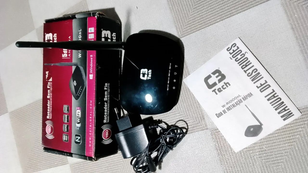 Roteador Wireless C3 Tech W-RIOOOnL - Foto 3