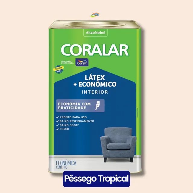 Tinta Coral 18L Qualquer Cor da Paleta - Foto 2