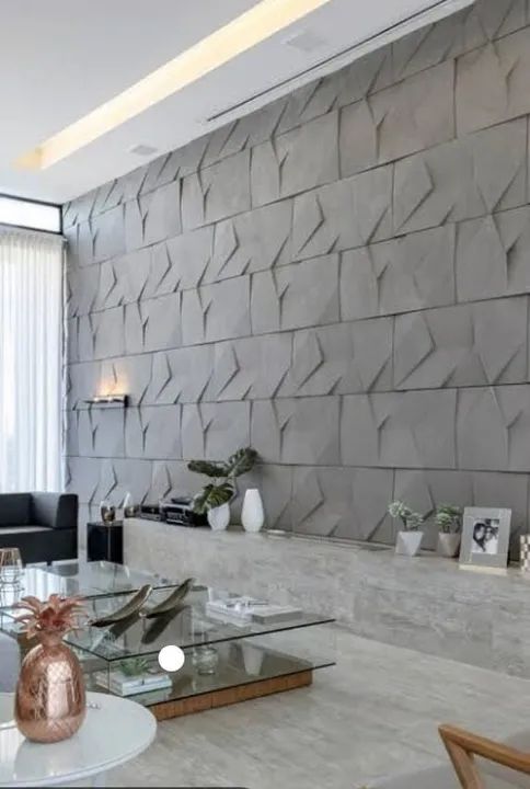 Revestimento cimenticio 3D scaleno outlet - Foto 4