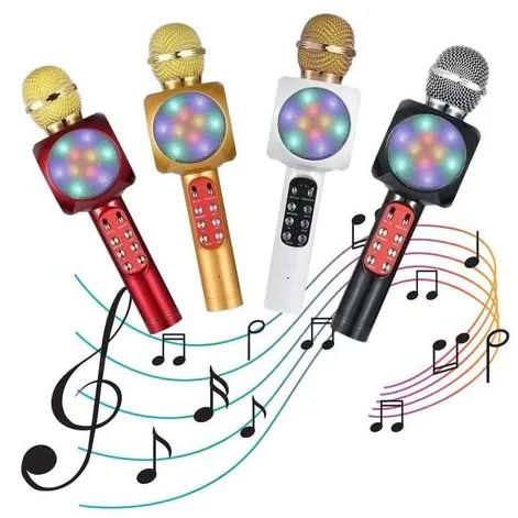Microfone Bluetooth Karaokê Speaker Sem fio