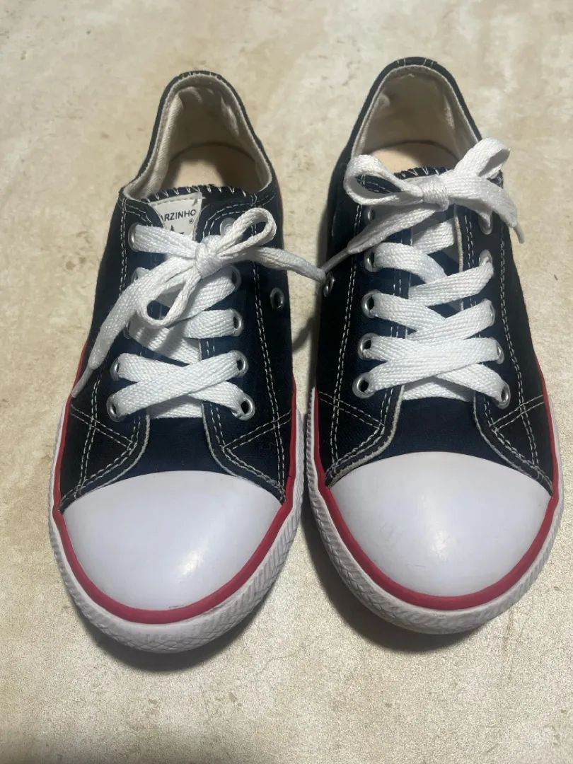 Tênis All Star Infantil Starzinho Preto TAM 31 Calçados