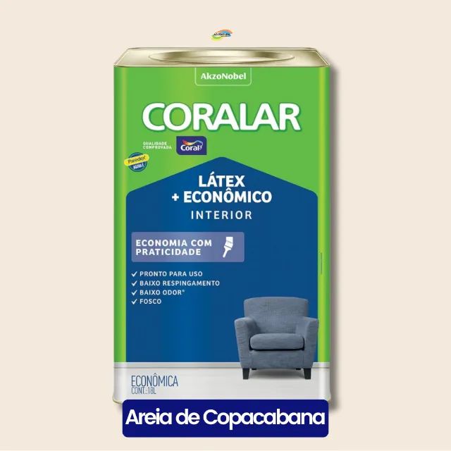 Tinta Coral 18L Qualquer Cor da Paleta - Foto 3
