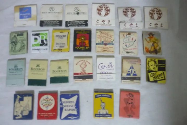 Lote de Caixas De Fósforos Antigas Leia Campo Descrição Do Anúncio