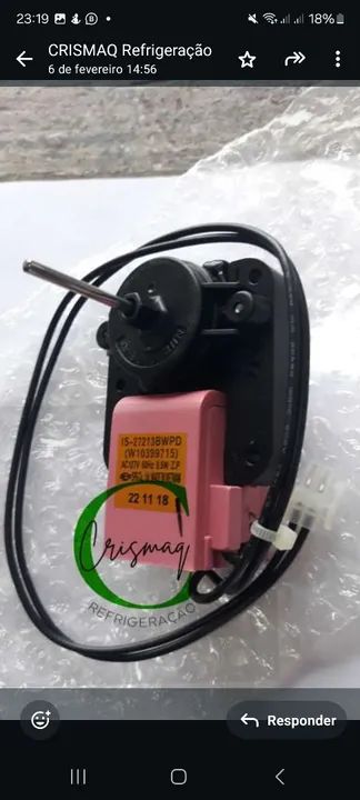 Motor ventilador Brastemp / consul. - Foto 5