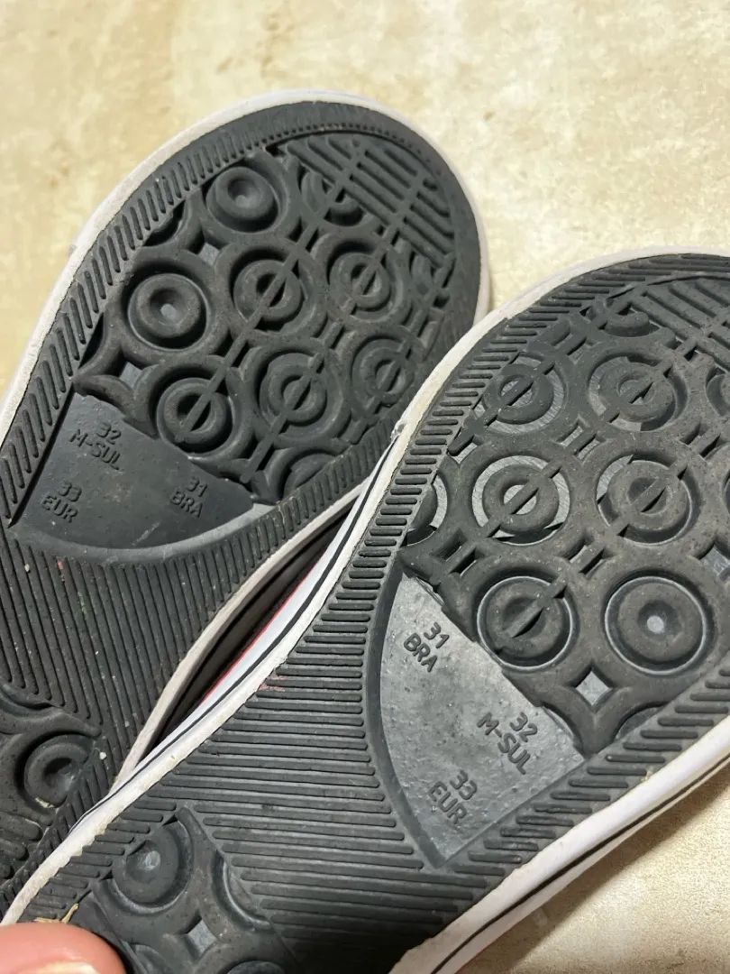 Tênis All Star Infantil Starzinho Preto - TAM 31 - Foto 4