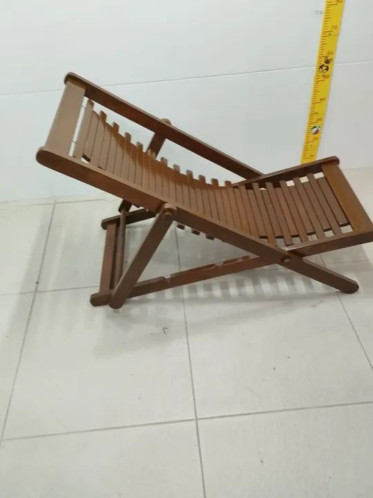 Cadeira de Madeira Dobrável