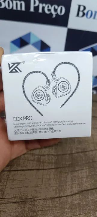 Fone KZ EDX PRO Retorno de Palco Sem Microfone  - Foto 5