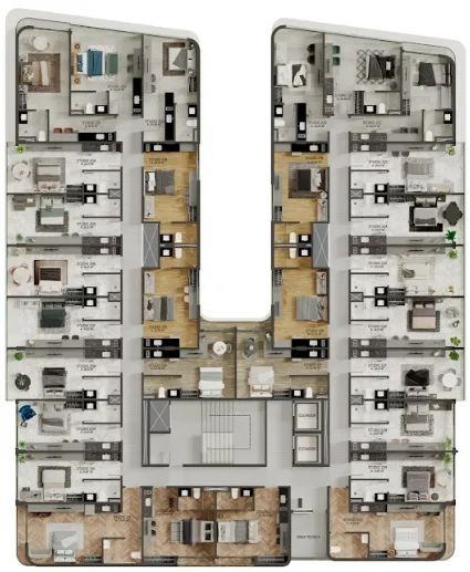 Flat Studio Térreo em Intermarés de frente a praia com 1 quarto. - Foto 7