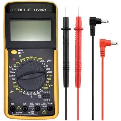 MULTIMETRO DIGITAL IT-BLUE LE-1971 - Foto 3