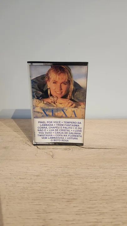 K7 Xuxa 5 -  Pinel Por Você -  Tempero Da Lambada