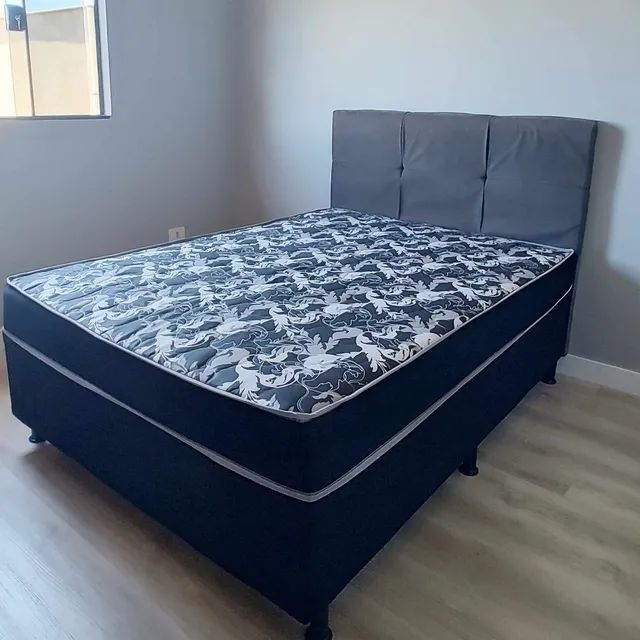 Cama box de casal direto da fábrica 