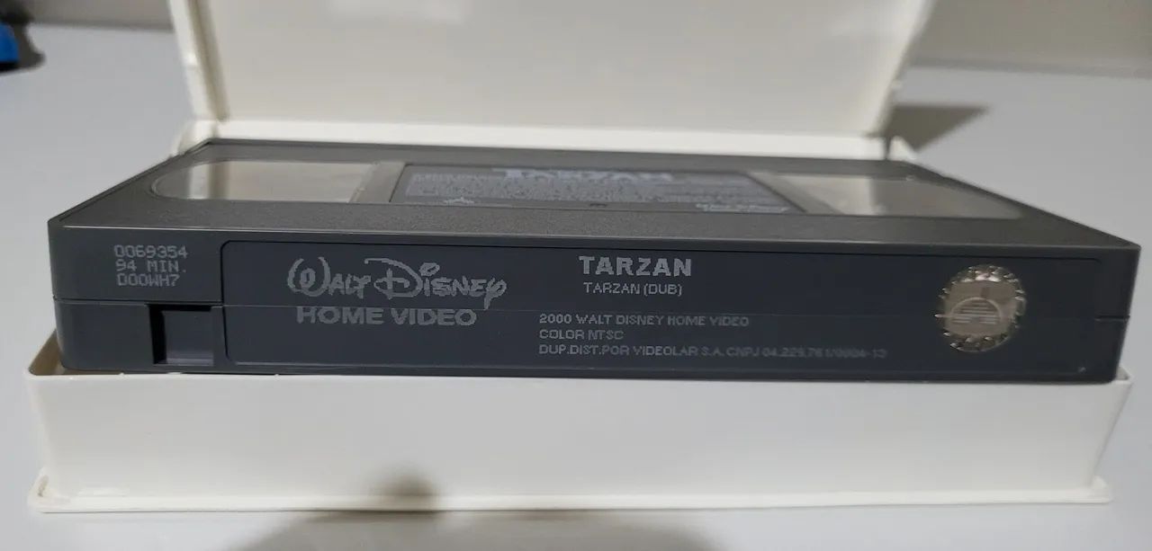 Fita VHS Filme Tarzan Clássicos Disney - Foto 5