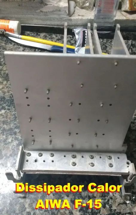 Dissipador de calor Micro System AIWA  NSX-F15, F-15, F-12 Nf9FLH,  F12, F9 - Foto 3