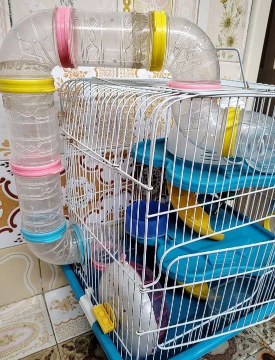 Gaiola para Hamster com Diversos Acessórios - Foto 5