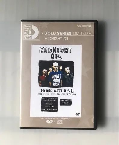 cd+dvd midnight oil serie limited