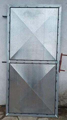 Portão novo GALVANIZADO de 210x100 - Foto 3