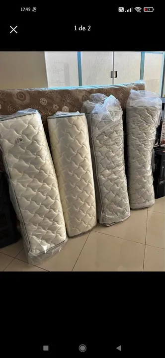 Colchonete pillow casal novo