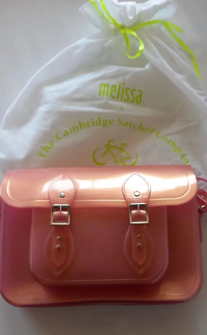 Bolsa Melissa Cambridge Satchel Rosa