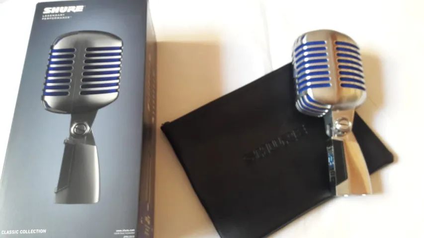 Microfone shure Super 55 Profissional R$ 1345,00 - Foto 2