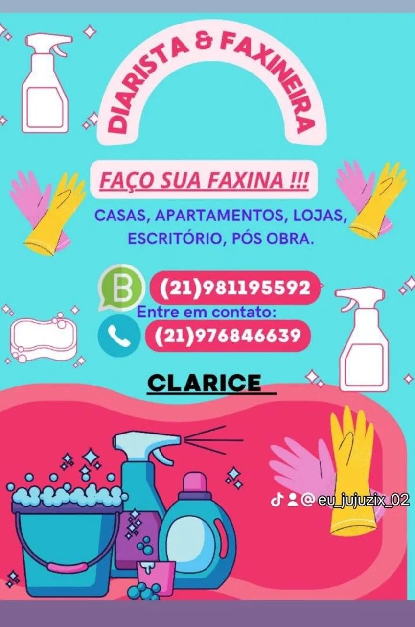 FAXINEIRA DIARISTA E LIMPEZA PÓS OBRA  - Foto 2
