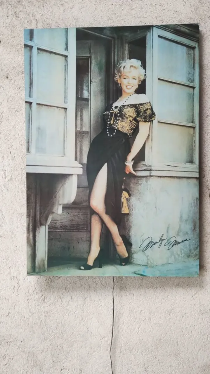 Quadro Marilyn Monroe - Decoração Clássica