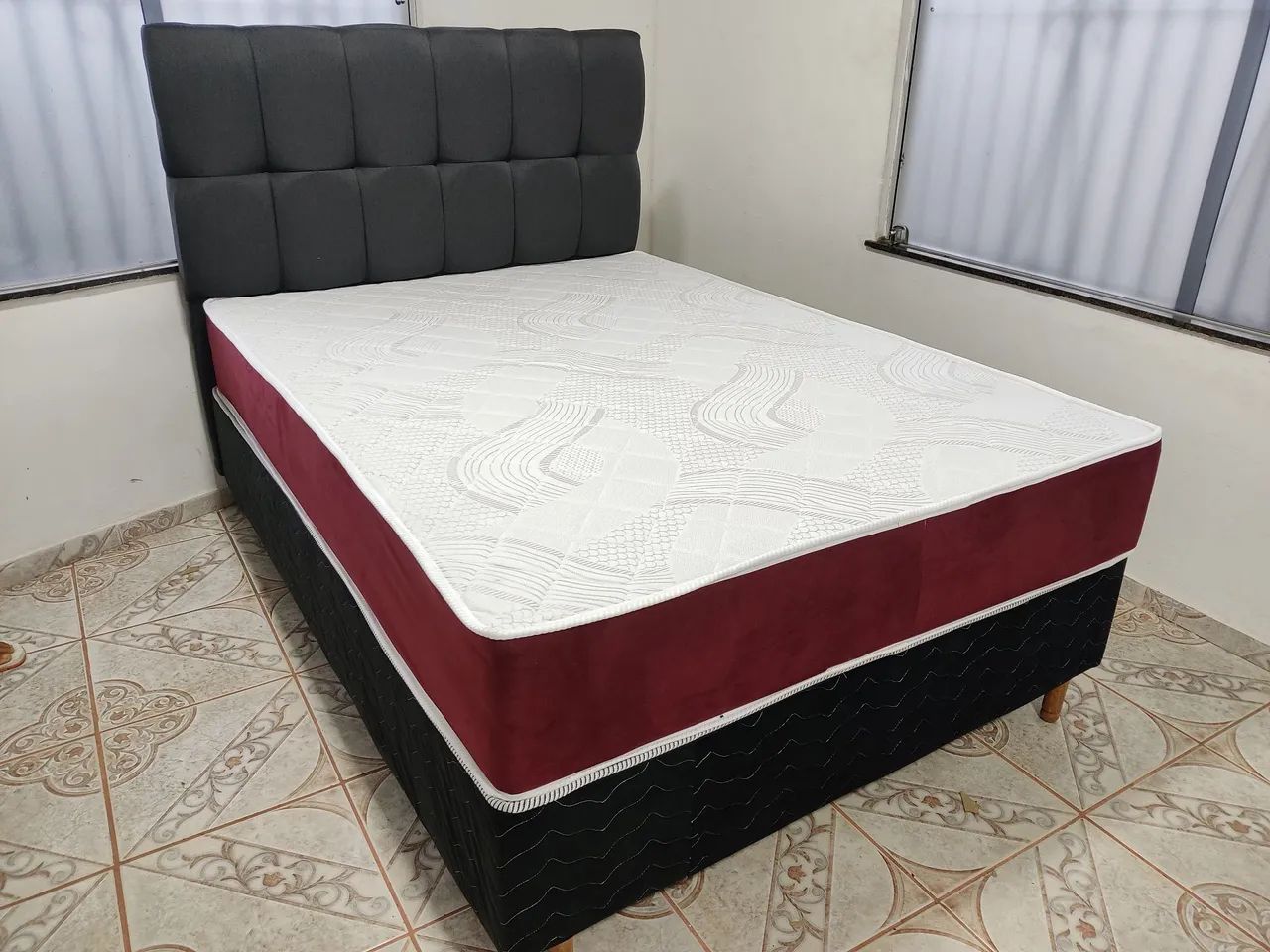 Cama Box Completa com Colchão e base - Foto 2