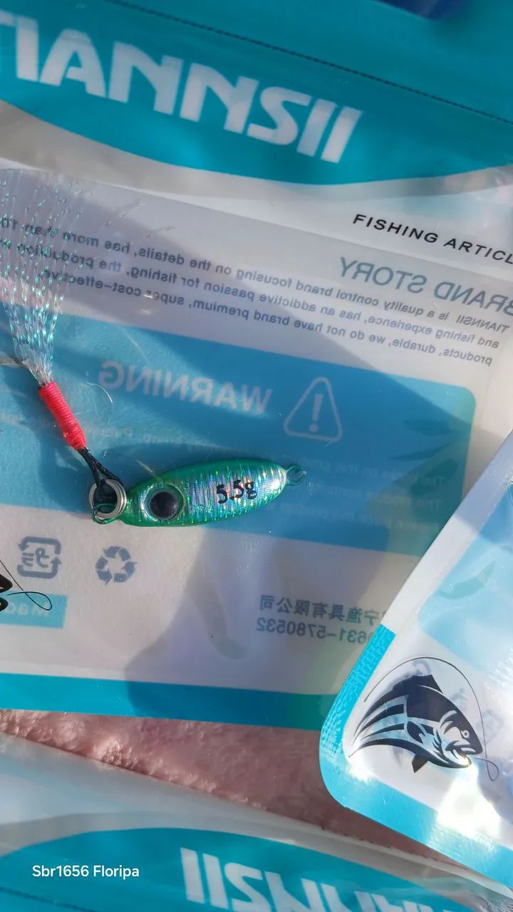 Isca artificial micro jig baby combo - Foto 2