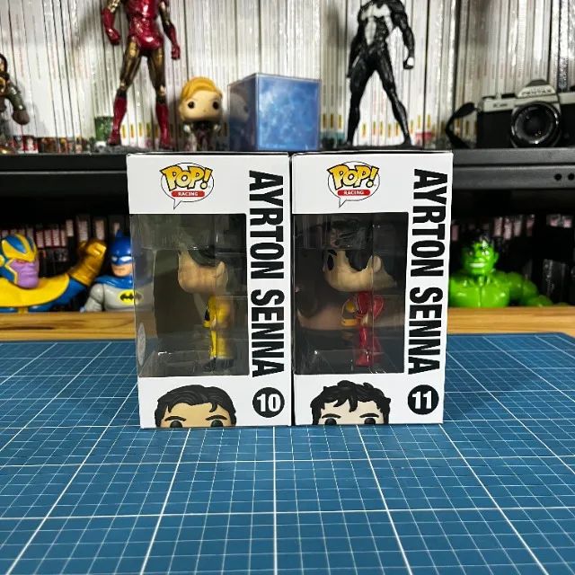 Kit Funko Pop Ayrton Senna 10 e 11 - Foto 4
