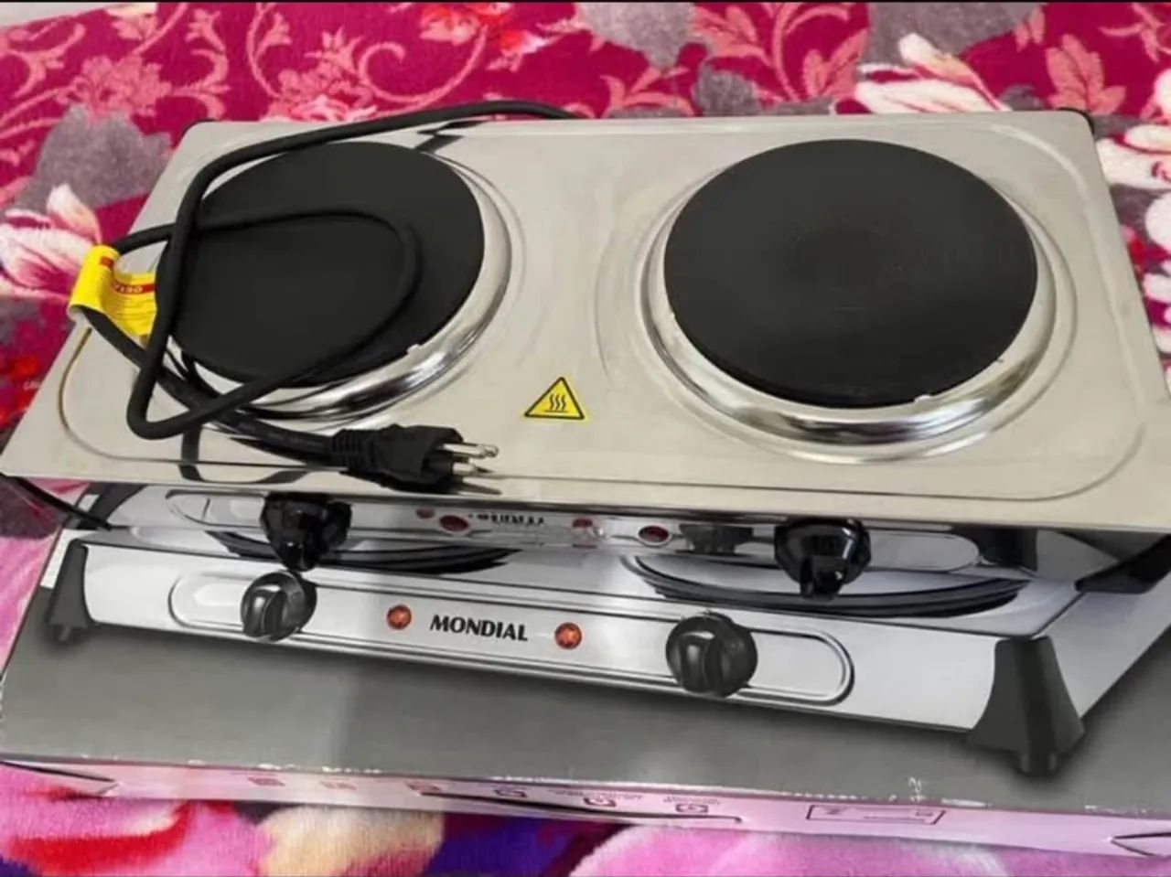 Fogão Elétrico Duplo Mondial