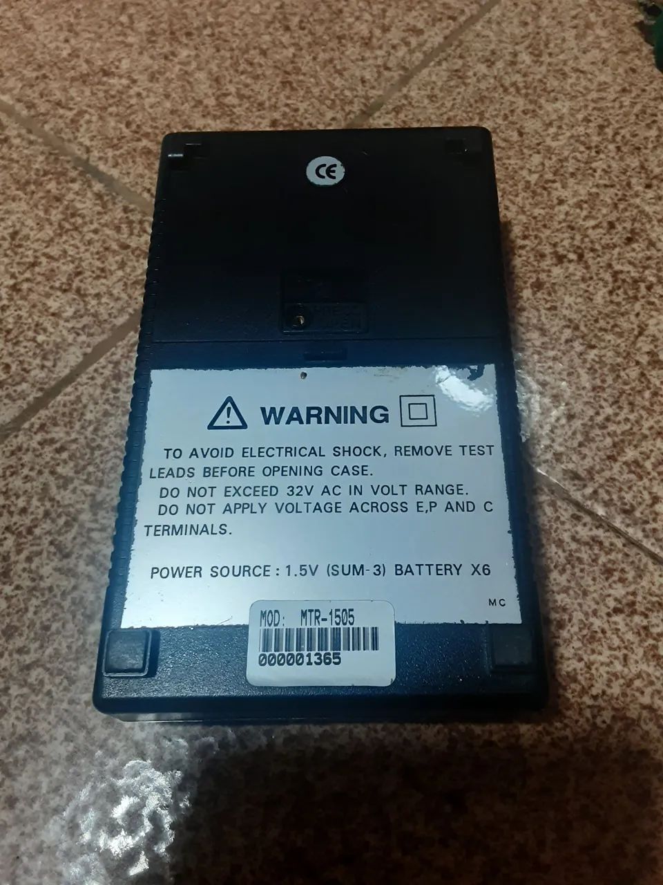 Medidor de Aterramento Terrometro Minipa MTR-1505 p/ colecionador  - Foto 6