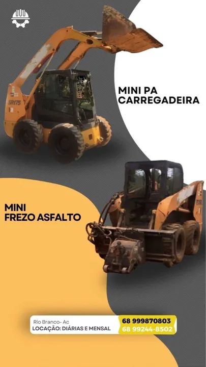 Mini carregadeira Case 175