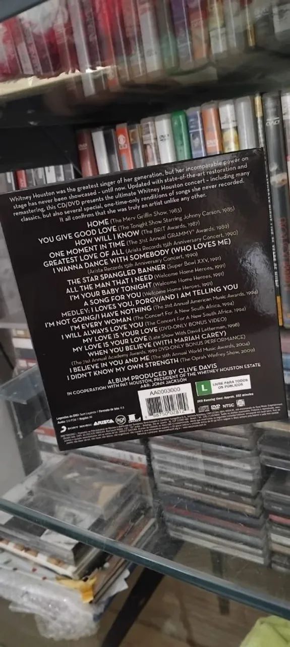 CD+DVD Whitney Houston Live Her Greatest Performances  - Foto 2