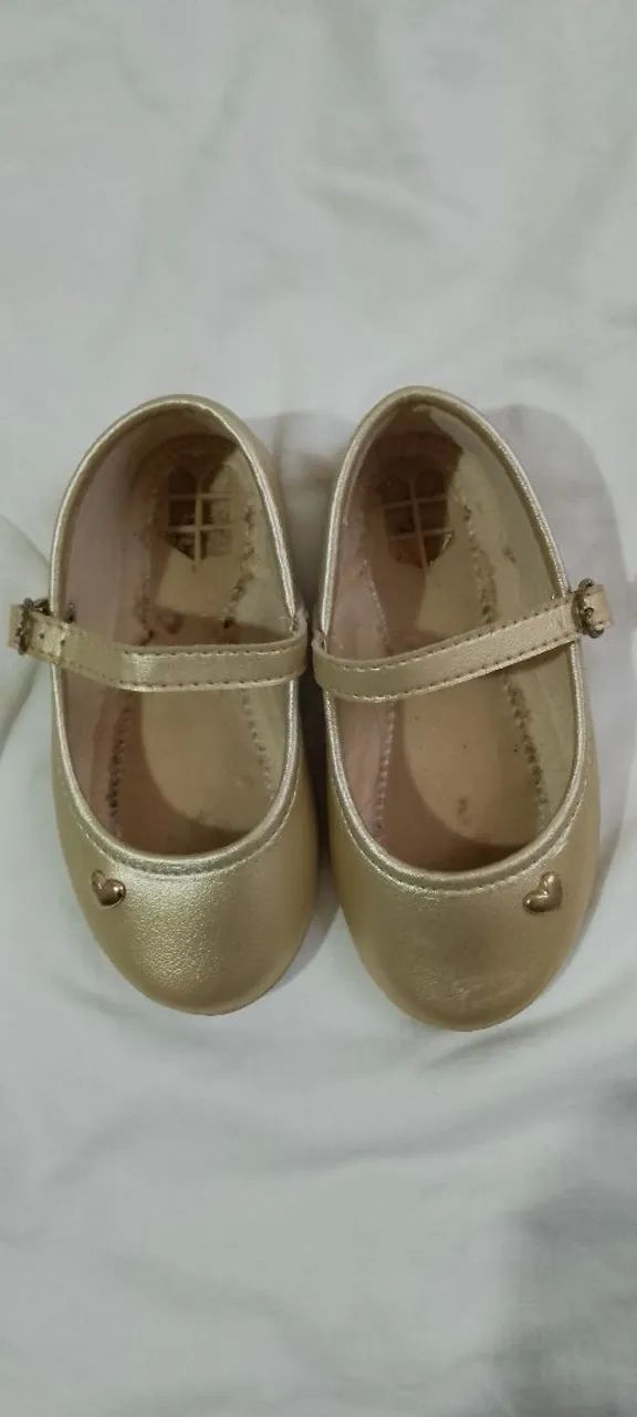 Sapatilha Pimpolho Feminino Dourado  - Foto 2
