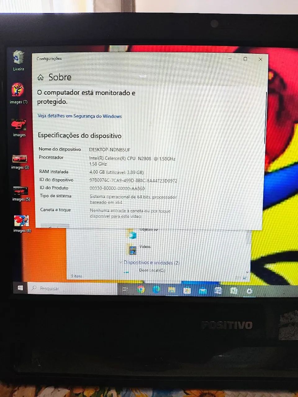 Computador Positivo Completo - Superman - Foto 3