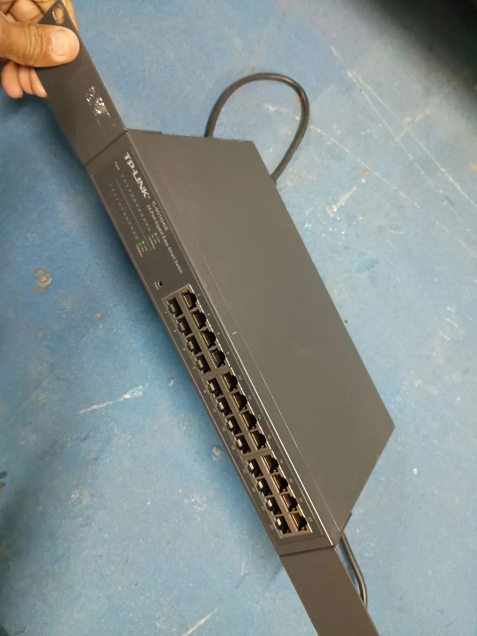 Switch TP-Link TL-SG1024DE 24 Portas Gigabit 1000mbs - Foto 2