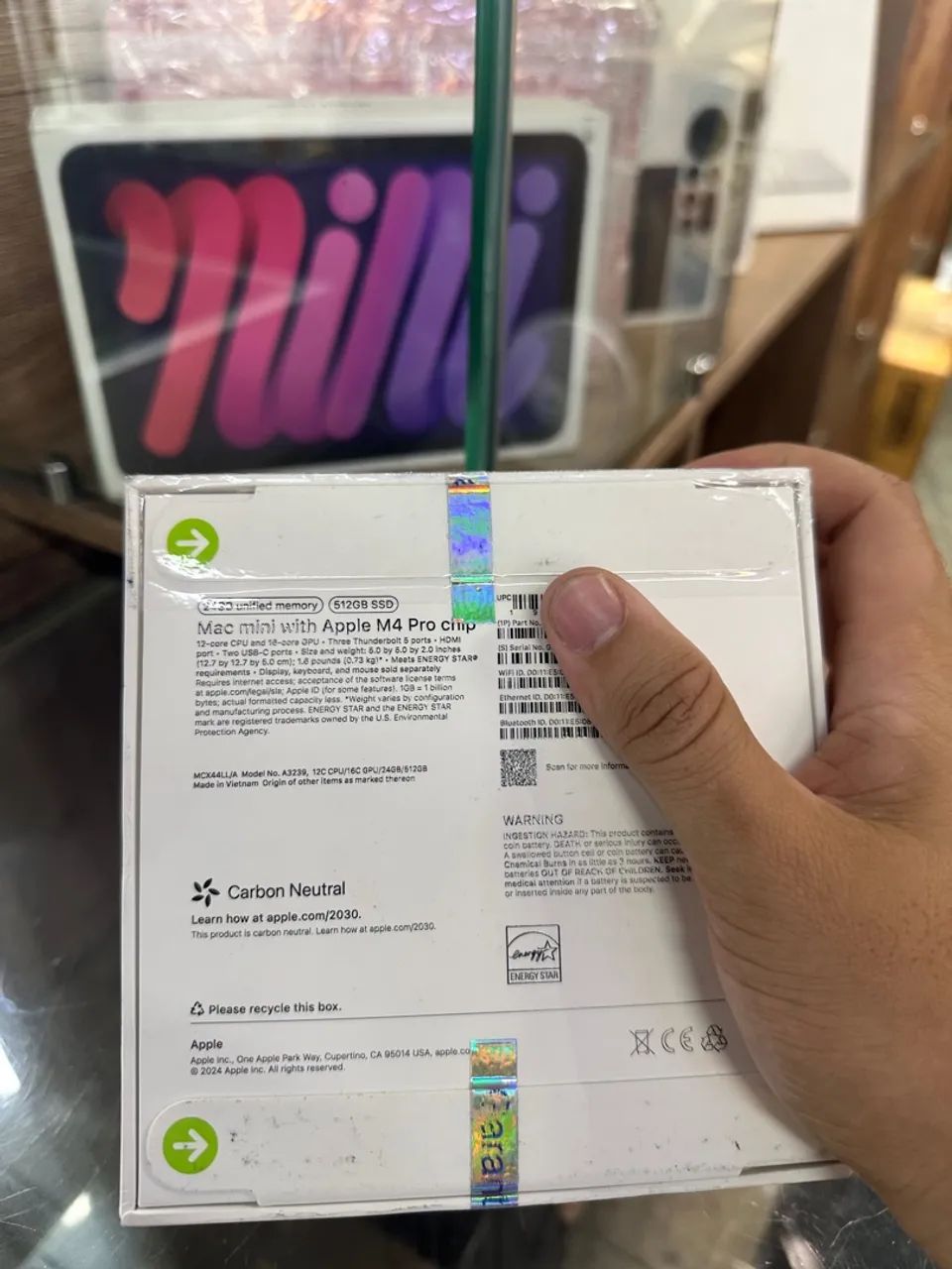 Mac Mini m4 pro 24gb 512ssd - Foto 3