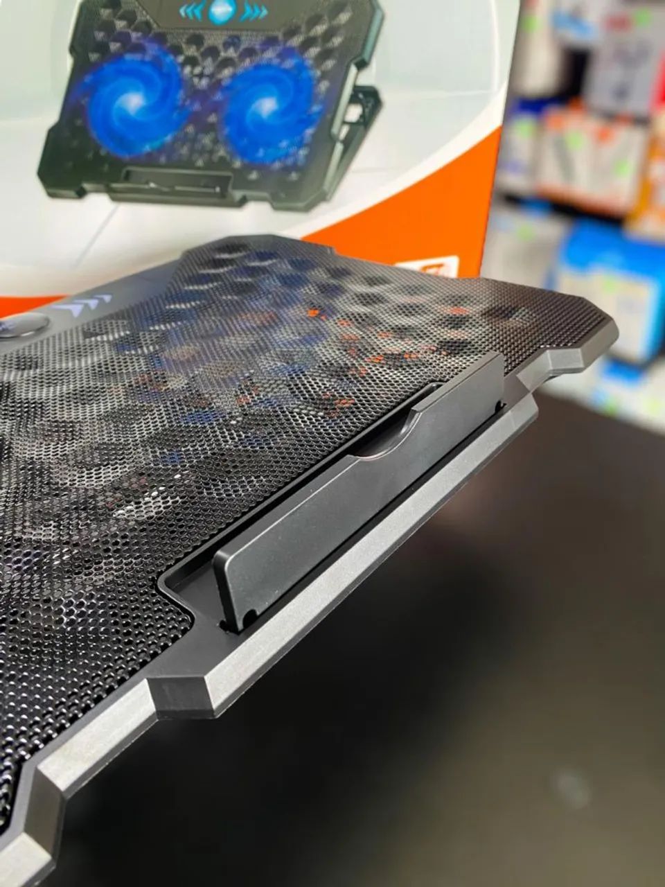 SUPORTE PARA NOTEBOOK COM COOLER - Foto 5