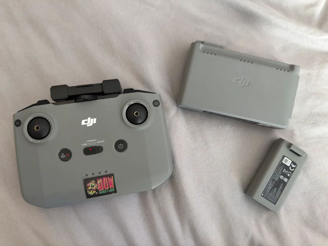 Baterias, controle e estação de carga DJI mini 2 - Foto 3