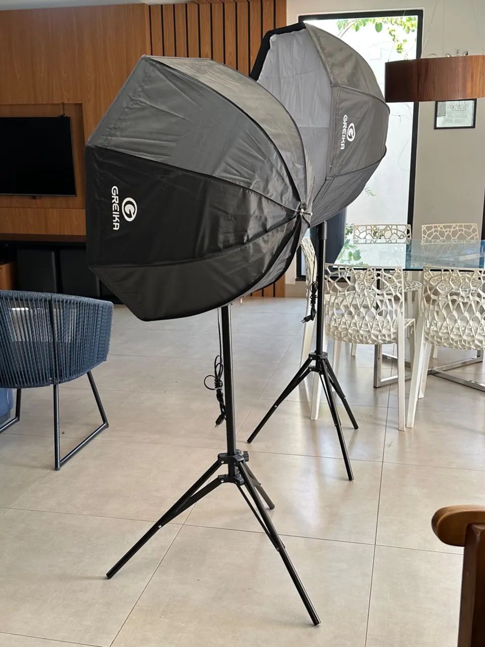 2 Softboxes Octogonais Greika  - Foto 3