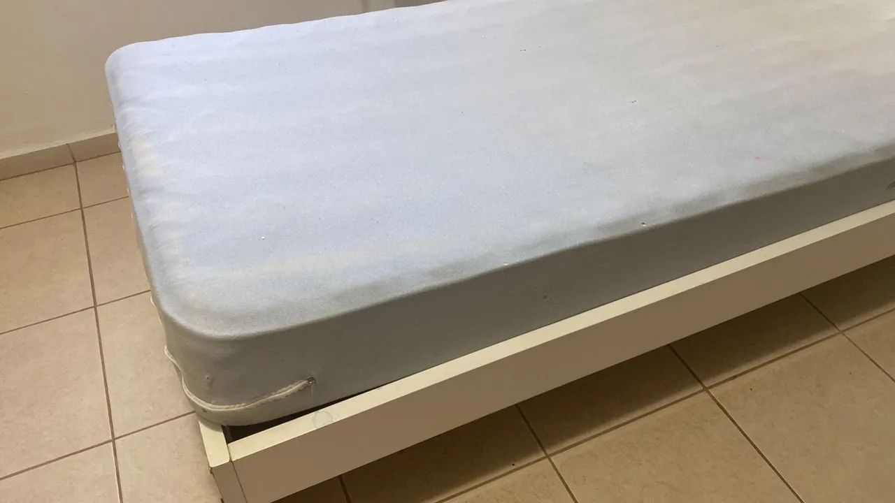 Cama de solteiro Branco Prima Linea - Foto 5