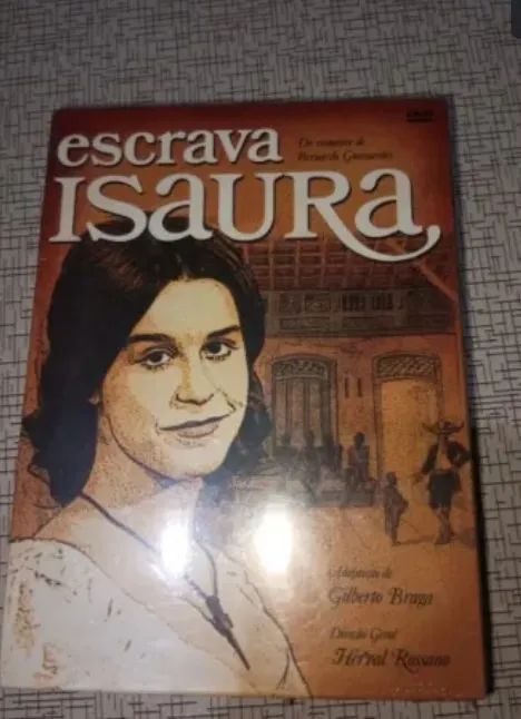 DVD ESCRAVA ISAURA - NOVELA. BOX . LACRADO