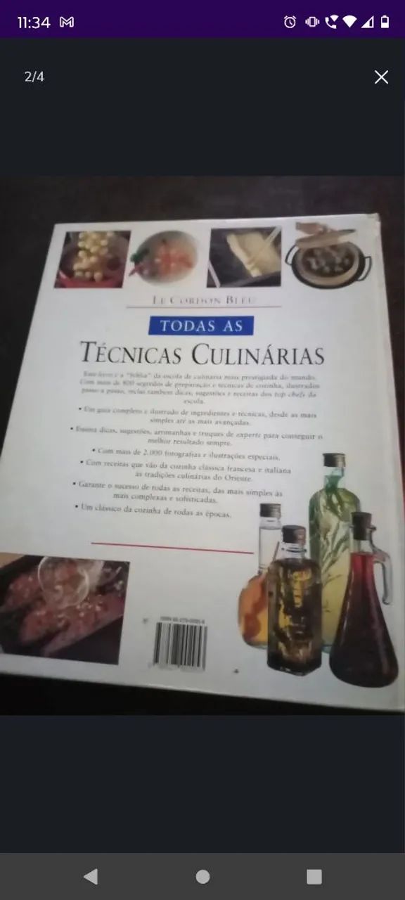 Livro Le Cordon Bleu - Todas as Técnicas Culinárias - Foto 2