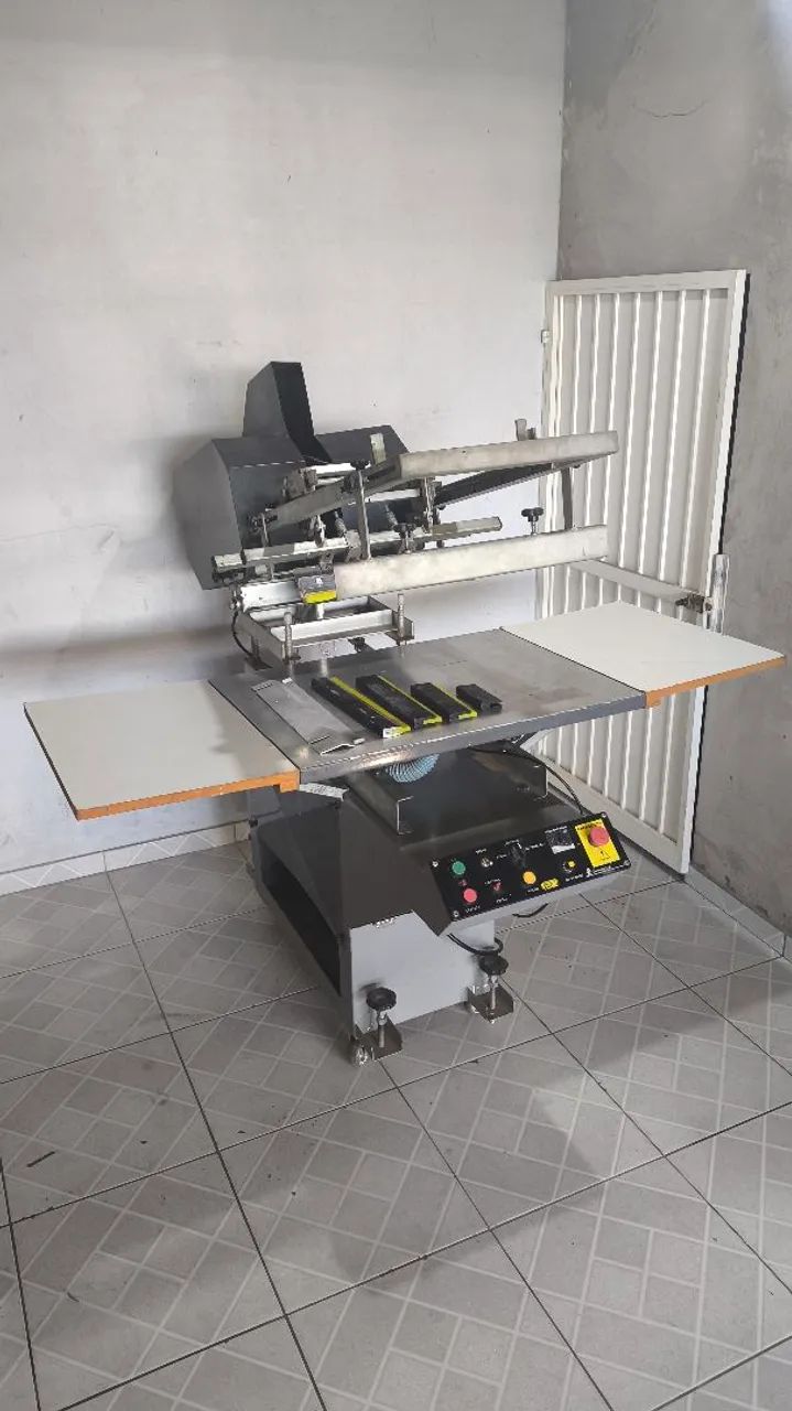Impressora para SERIGRAFIA Semi Automática PFP-02 S 220v<br>(FINE PRINT) MÁQUINA SERIGRAFIA.